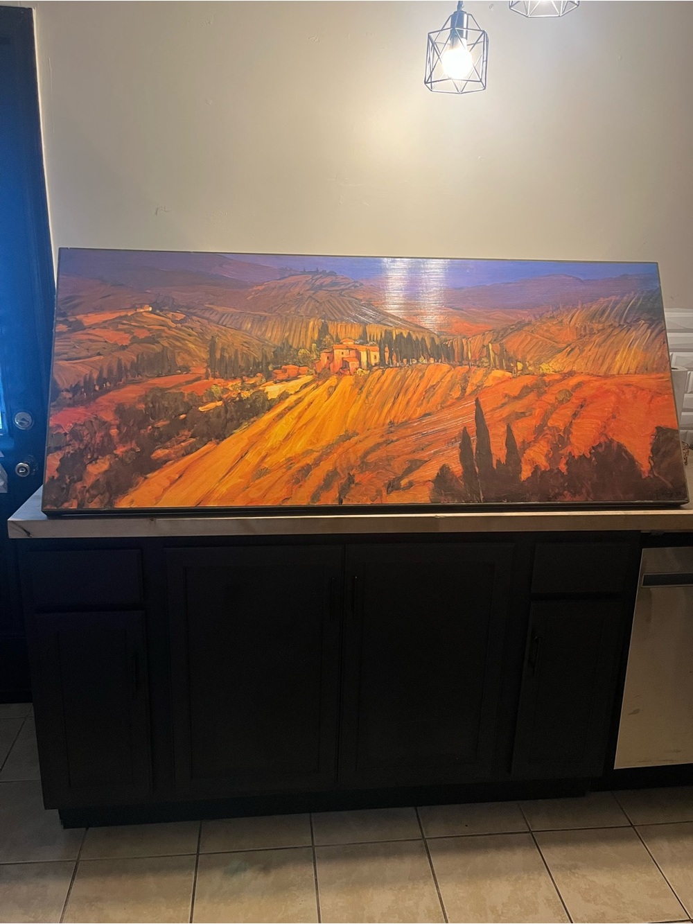 Crate and barrel last view of Tuscany